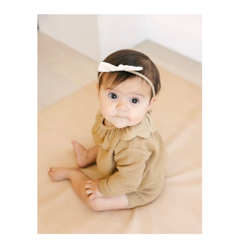 Rylee & Crew Yellow sweater with bonet